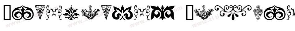 Ornamental Decoration II字体转换